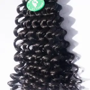 Paquets De Raw Indiens Tissages Natural Deep Wave Cheveux 100% Brut