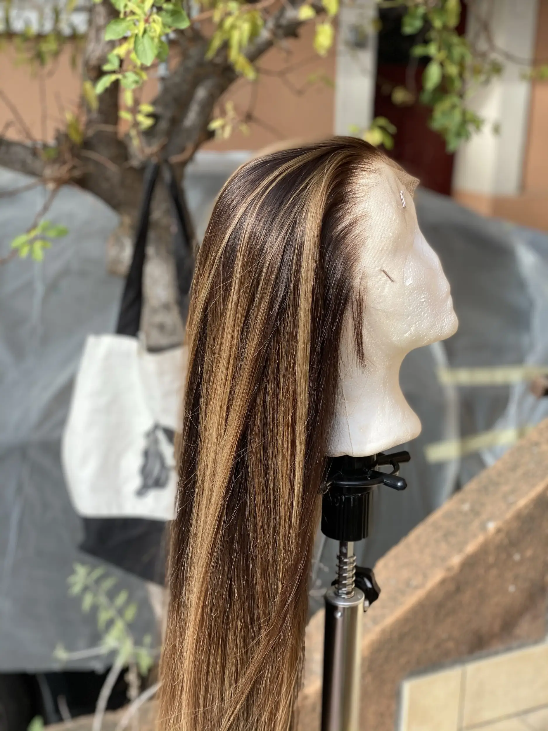 Belle de Jour" Perruque Longue Lisse Avec Lace Frontale – Image 5