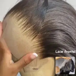 Dentelle Frontale 13×4 / 13×6 – Cheveux Raides Malaisiens | Pré-Customisée