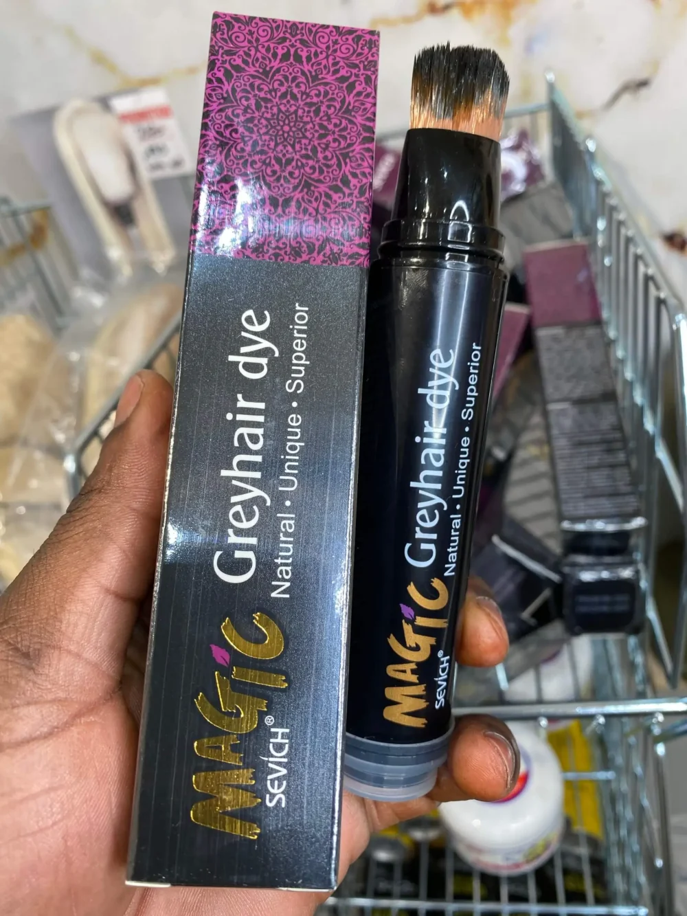 Magic PEN (decoloration de noeuds raté)