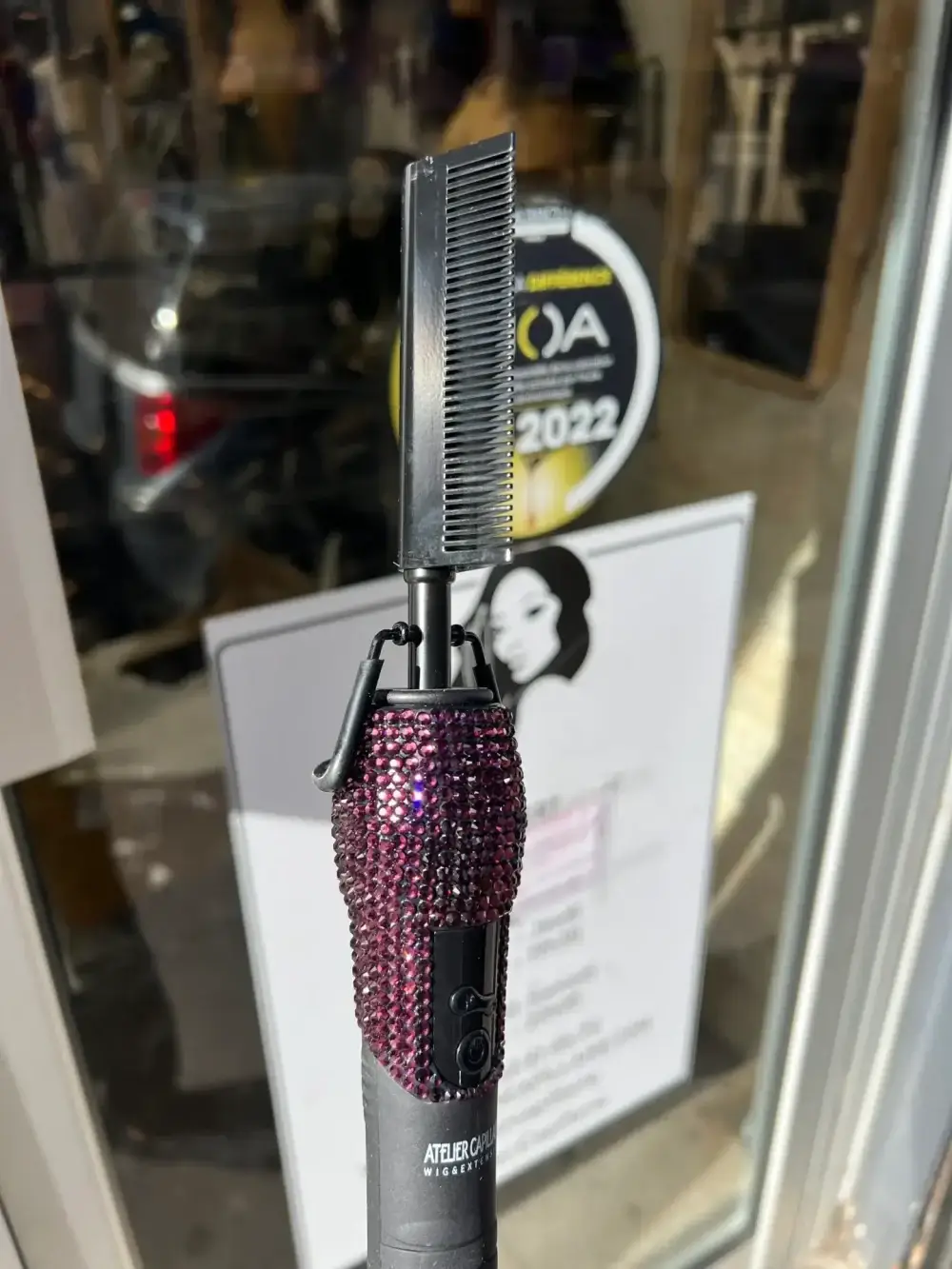 Peigne chauffant  (Electrique)