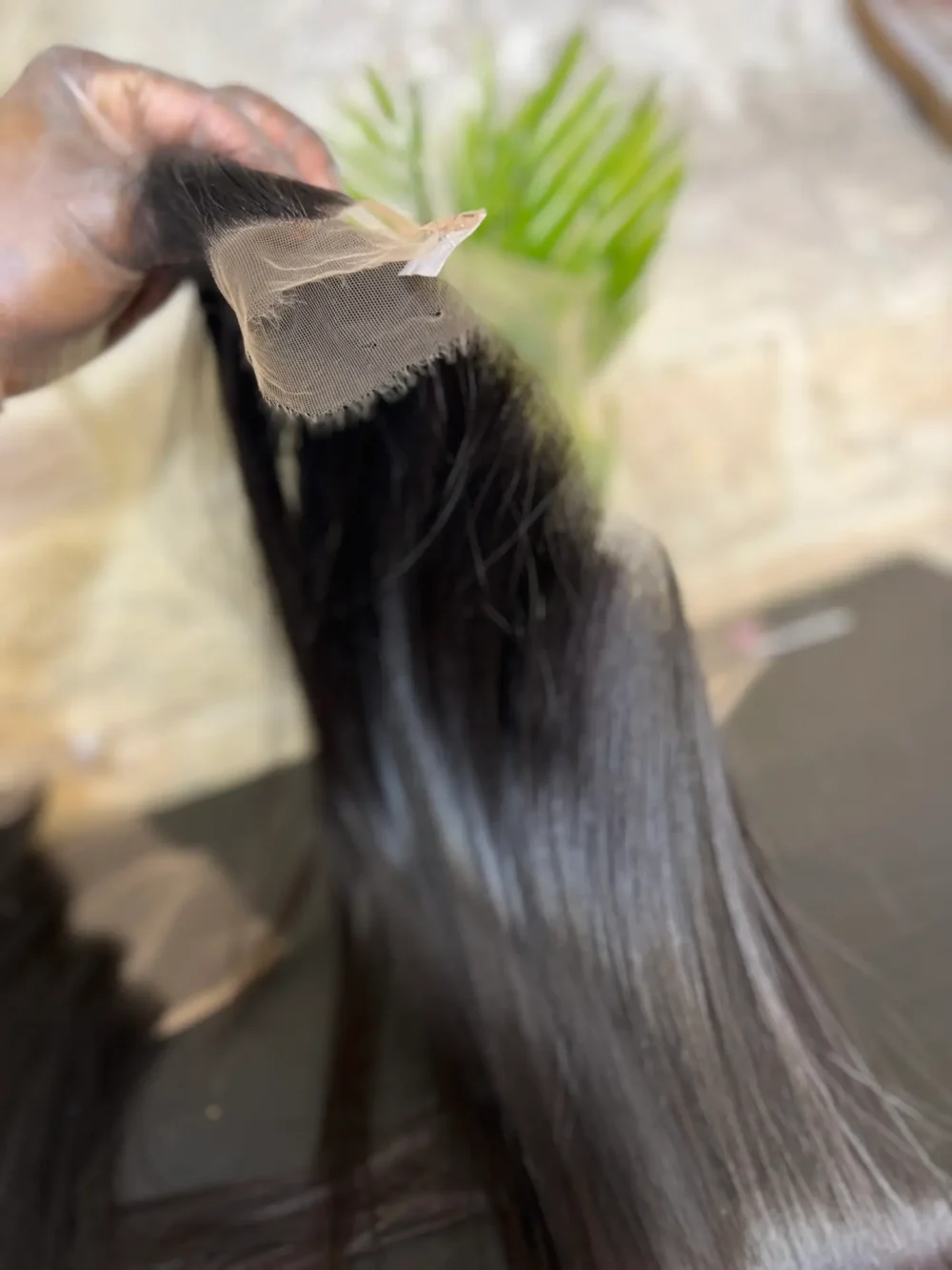 Lace Frontal 13X4 Supreme  Raw Vietnamienne ( ultra lisse ) – Image 6