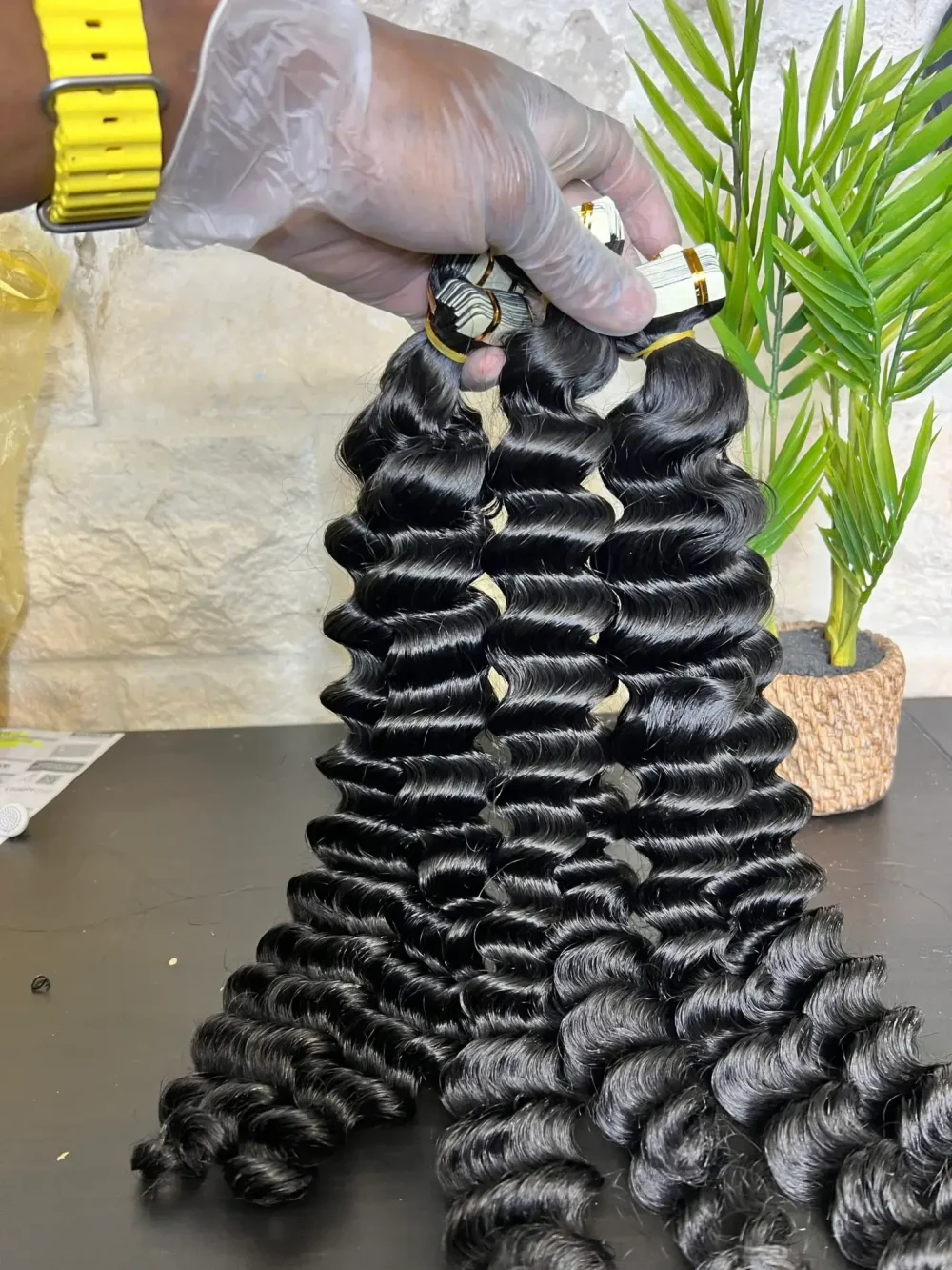 Deep Wave Tape-in extentions / Extensions Adhésives